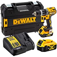 DeWalt DCD796P2-QW 18V - XR LI-ION - Taladro Percutor sin escobillas XR 18V 13mm 70Nm Li-Ion 5-0Ah con maletín TSTAK
